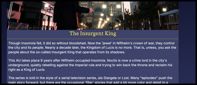Fanfic Landing Page Fanfic Landing Page