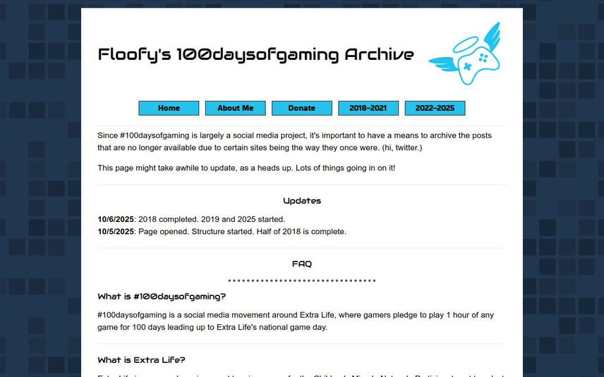 100daysofgaming archive